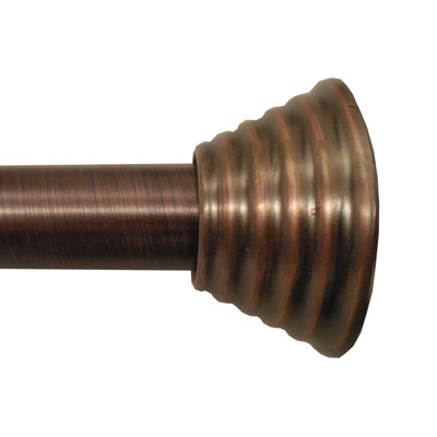 Champagne Bronze Shower Rod Wayfair
